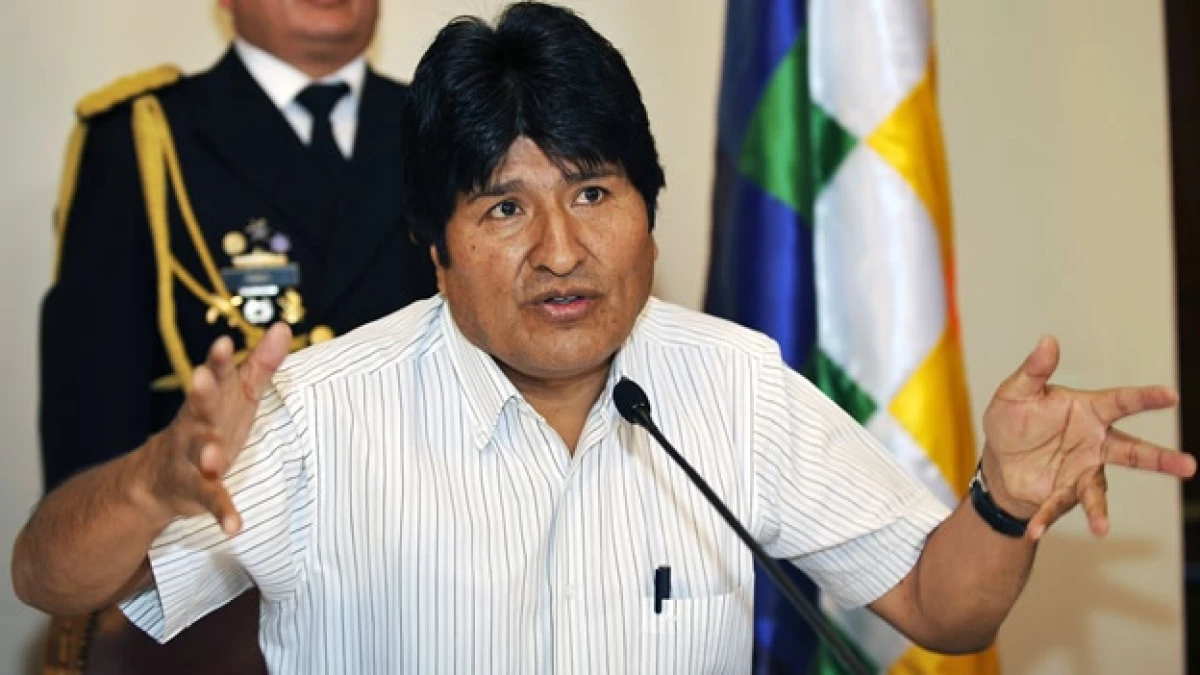 Evo Morales - presidente de Bolivia