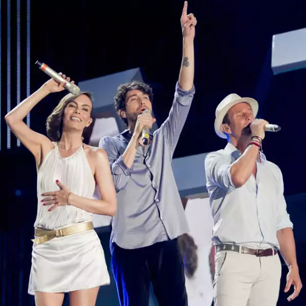 Sasha, Benny Ibarra y Érick Rubín.