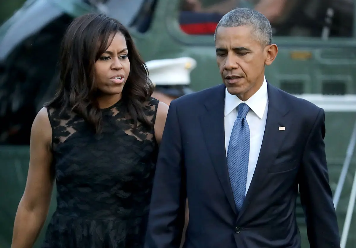 President And Mrs. Obama Return To The White House