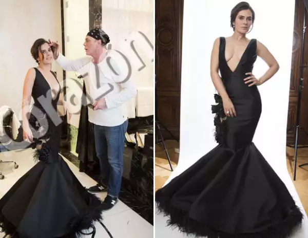 Anna estuvo en Viena para que le realizaran las fotos que después utilizaría para fingir que estaba en los Oscar.