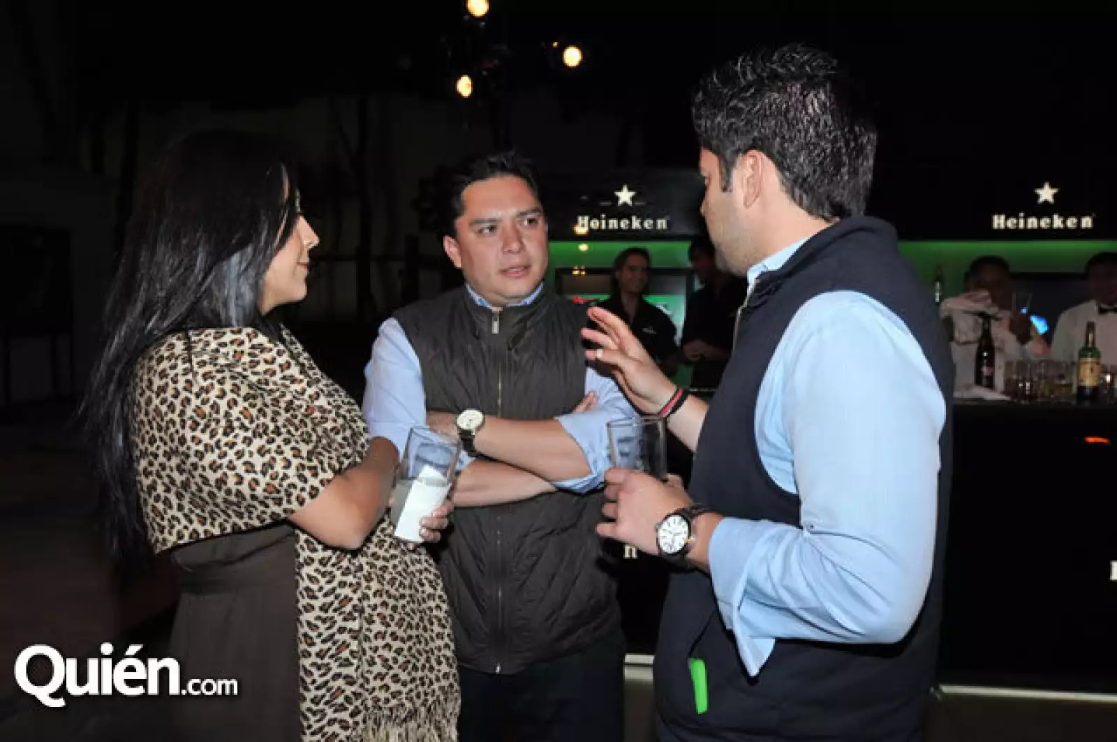 Sergio Moreno,Gabriela Arellano y Beto Hernández