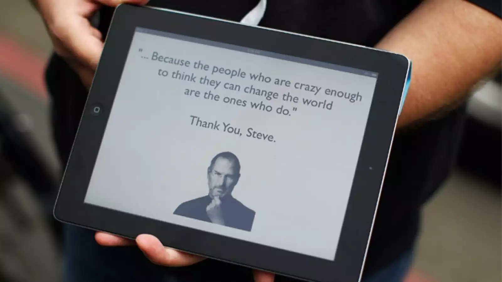 teve jobs 2011 thank you steve