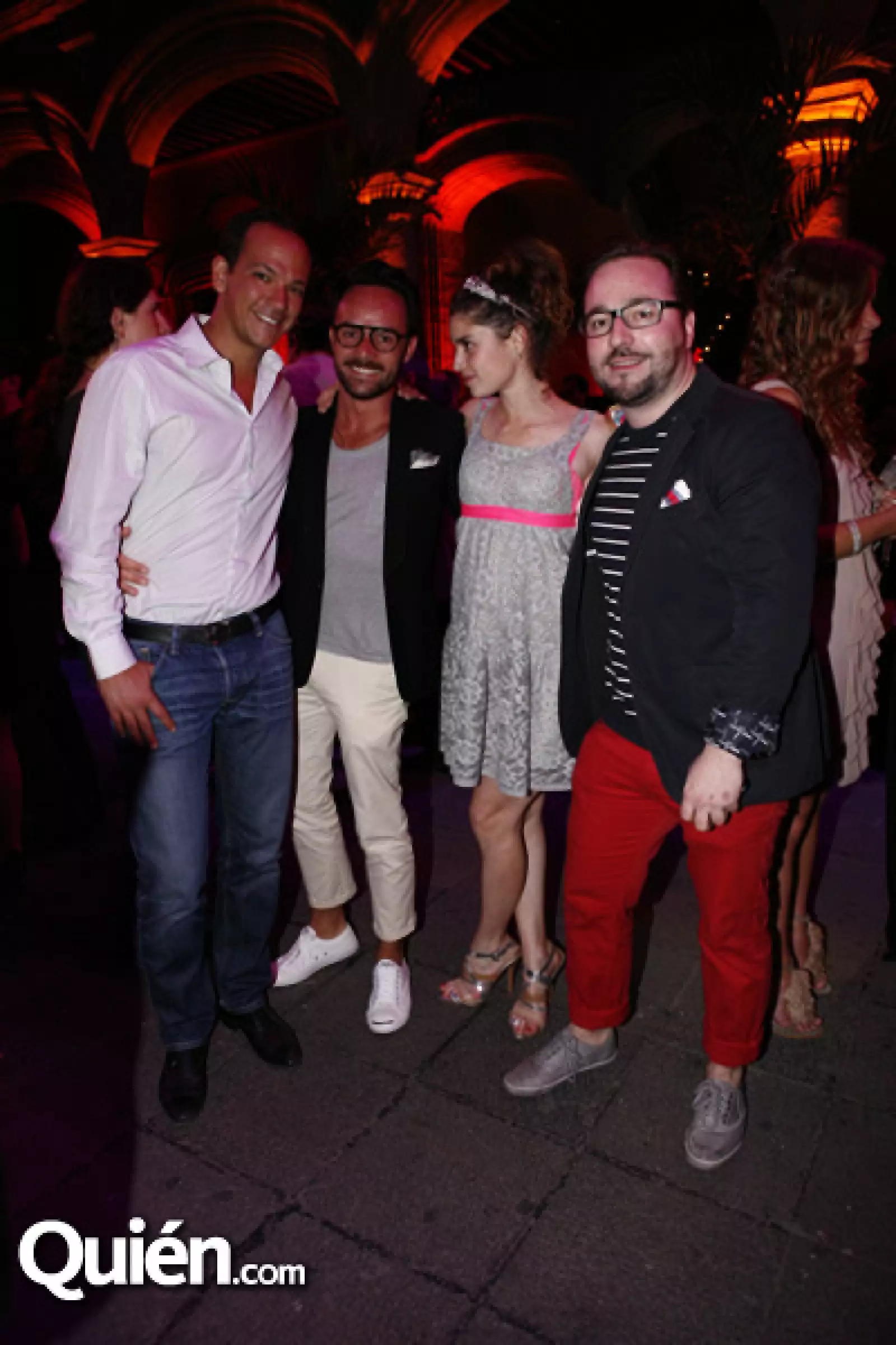 José Manuel Borbolla, Antoine Rating, Fernanda Aragonés y Erick Hernández