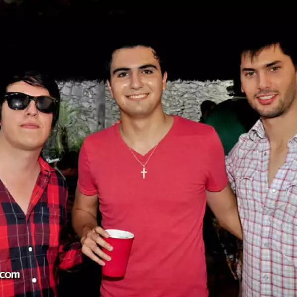 Alejandro Morales, Adrián Cantú y Diego Treviño