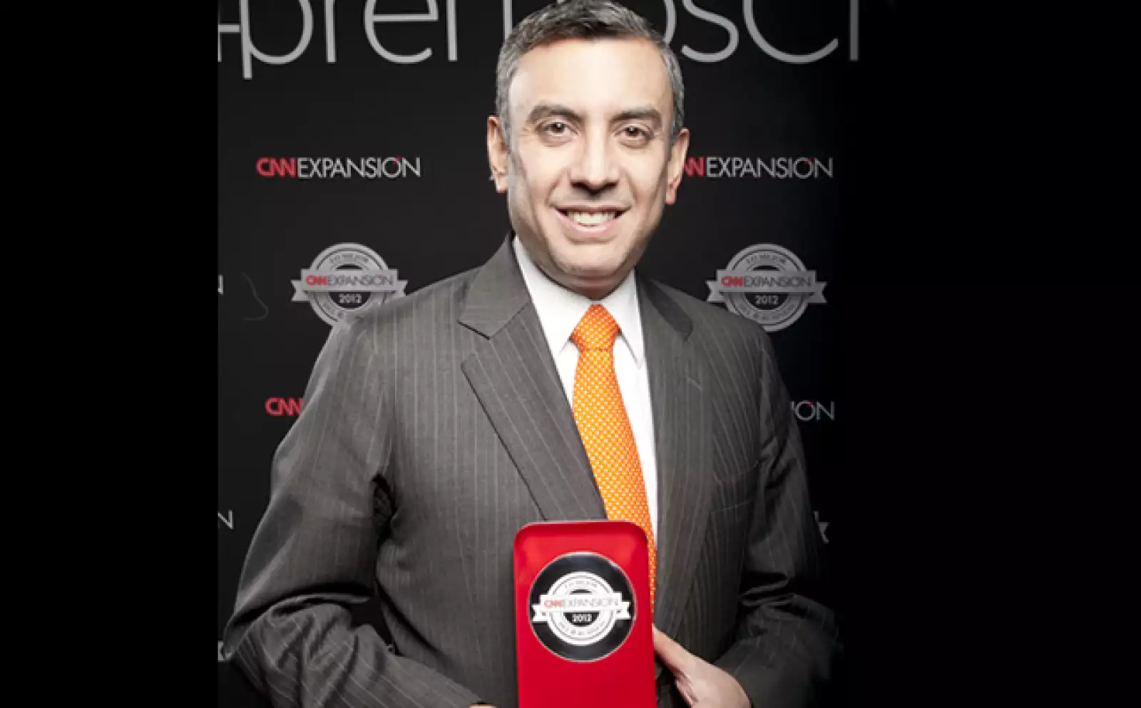 Ricardo Rojo, director de Comunicación Social de la Secretaría de Economía. La dependencia se llevó el reconocimiento por ser lo mejor de los negocios en internet en la categoría Comunidad.