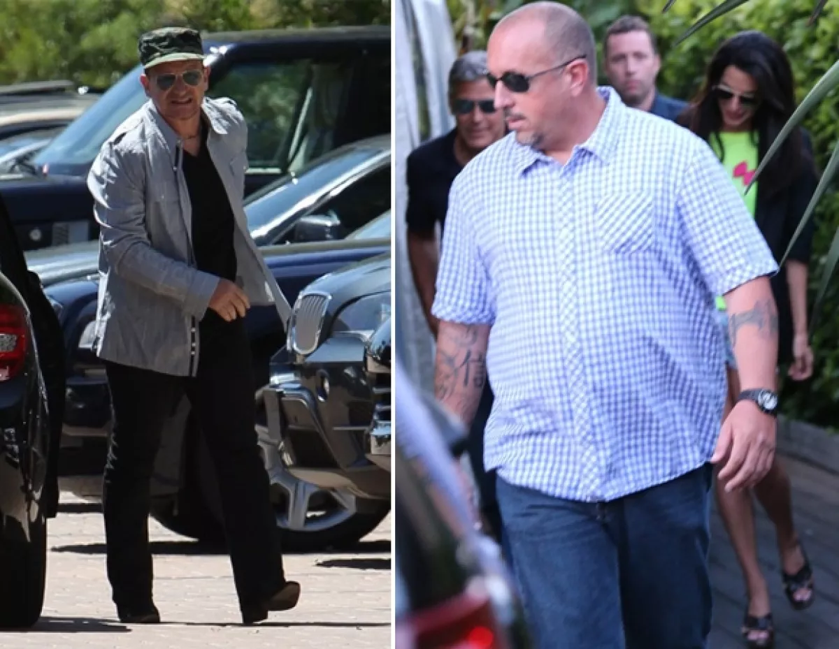 Bono y sus compañeros del grupo viajaron a Los Cabos para celebrar el cumpleaños de George Clooney quien estuvo acompañado de su prometida Amal Alamuddin.