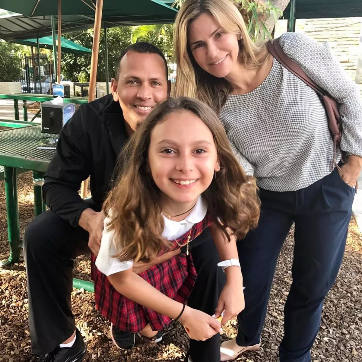 Alex Rodríguez y Cynthia Scurtis
