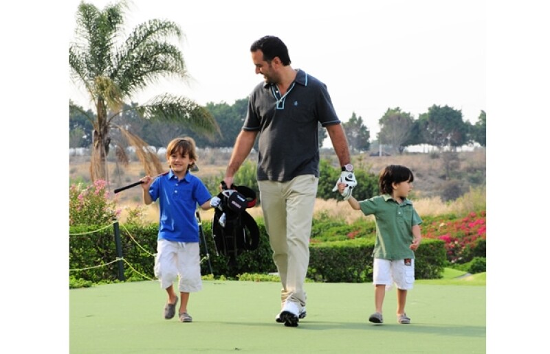 Íñigo, Toño y Santiago.