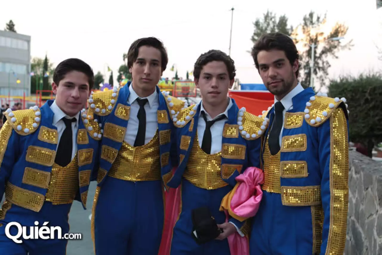 Gerardo Villalón, Sebastián Aspe, José Eduardo Díaz y Alonso Breria