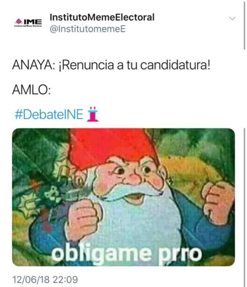 ¡Renuncia!