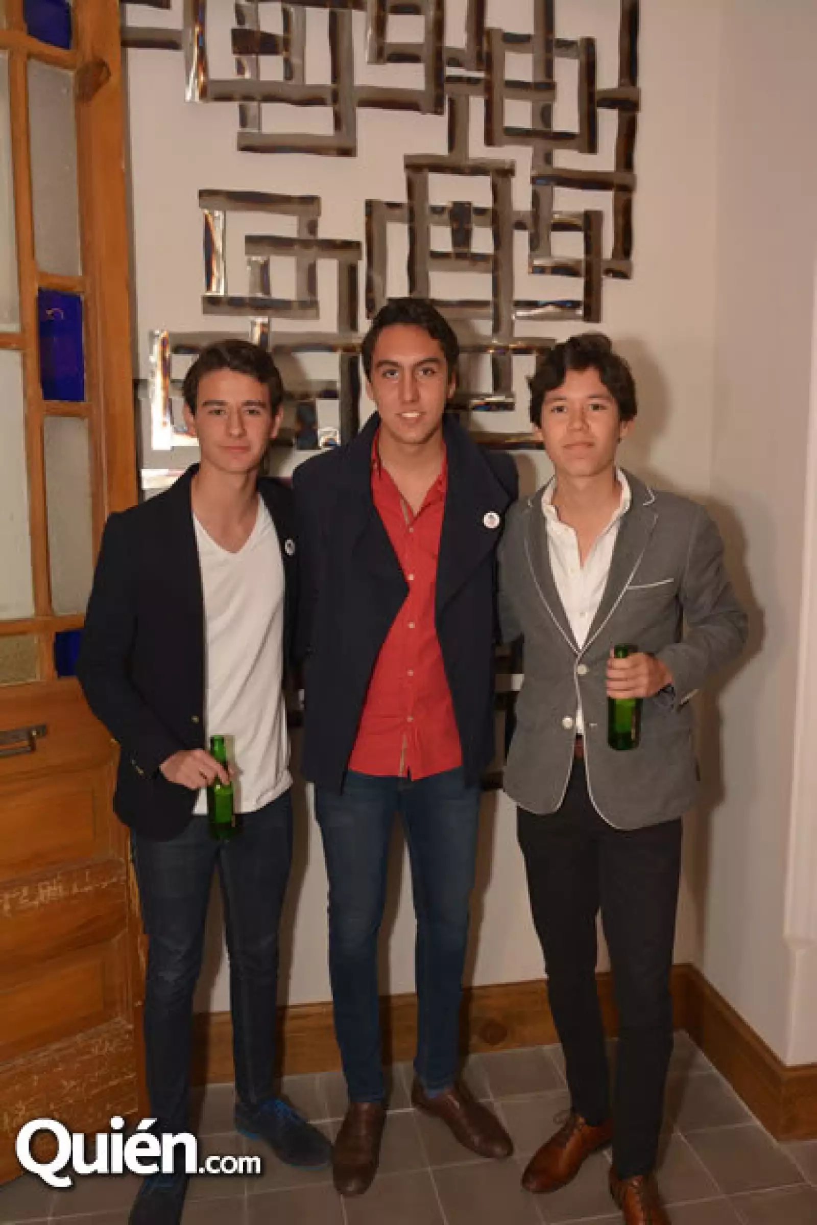 Fernando Sandoval,Sebastian Gracidas,Víctor Paredes.