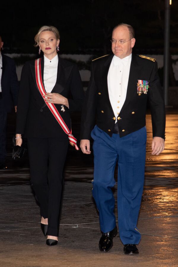 Charléne y Alberto II de Mónaco