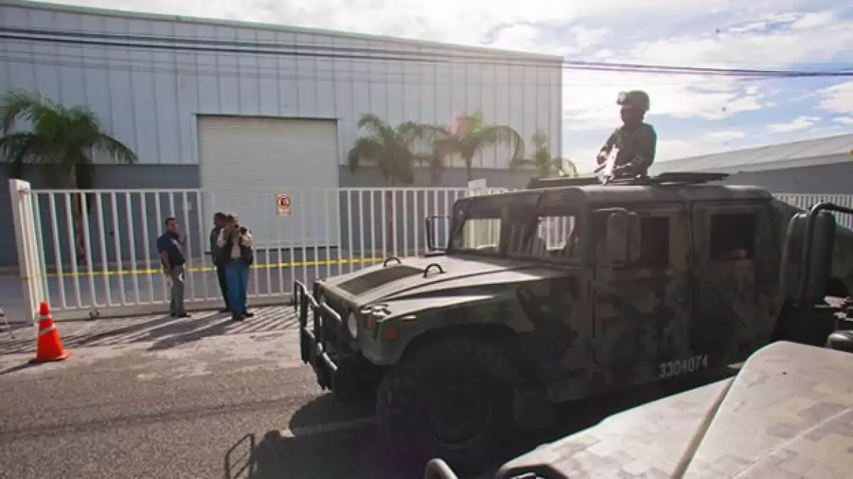 Militares patrullan Querétaro