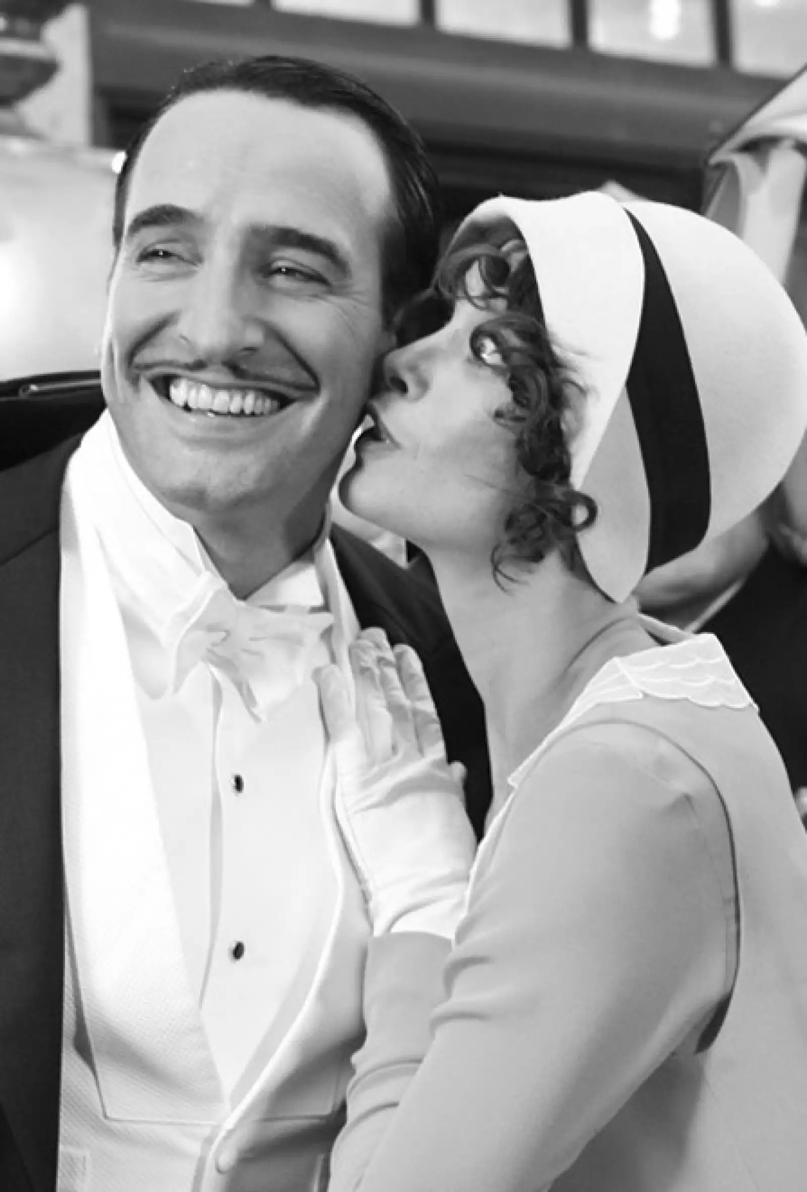 Jean Durjardin y Bérénice Bejo en The Artist