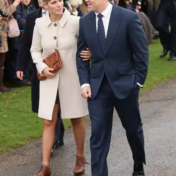 Zara Phillips y Mike Tindall.