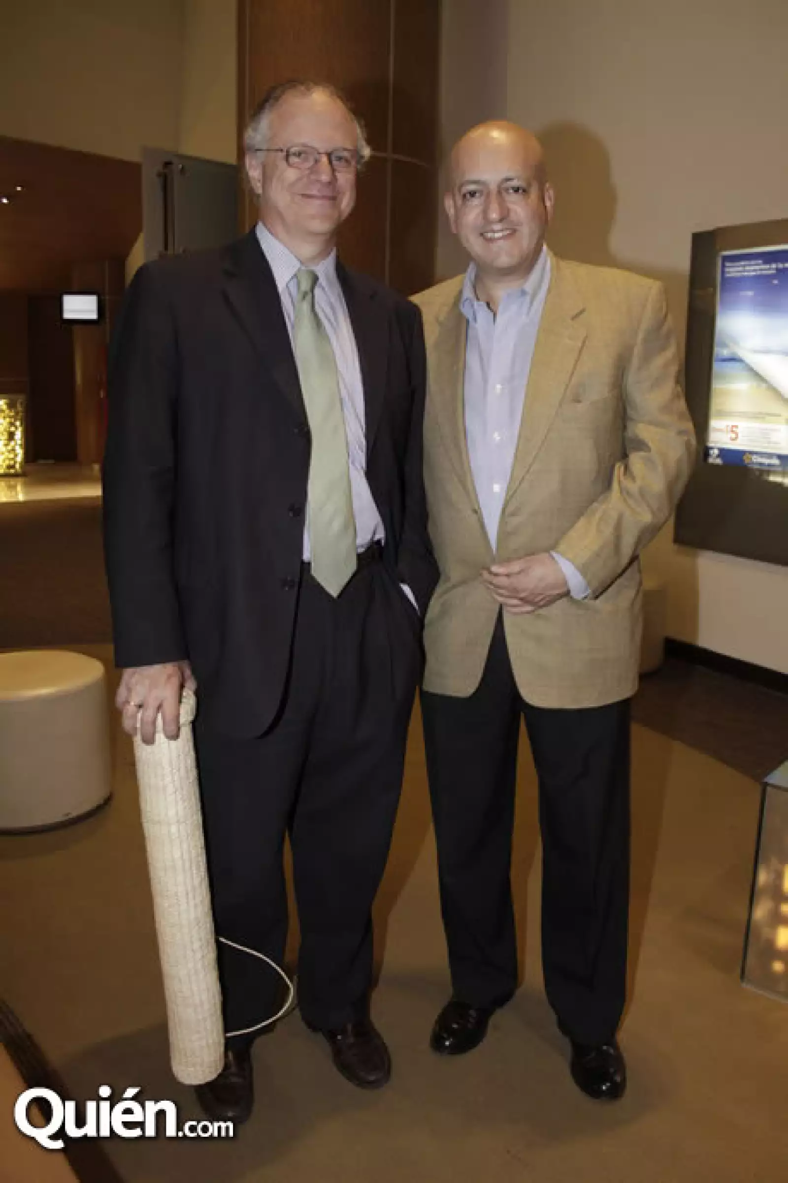 Carlos Vinuesa y Genaro Villar