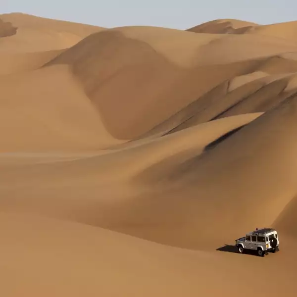 Sand Dunes in the Namib Desert in Namibia