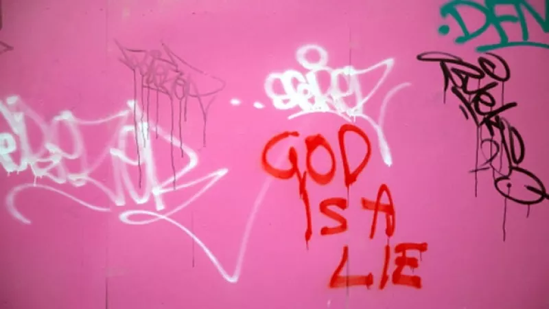 ateo no creyente dios no existe