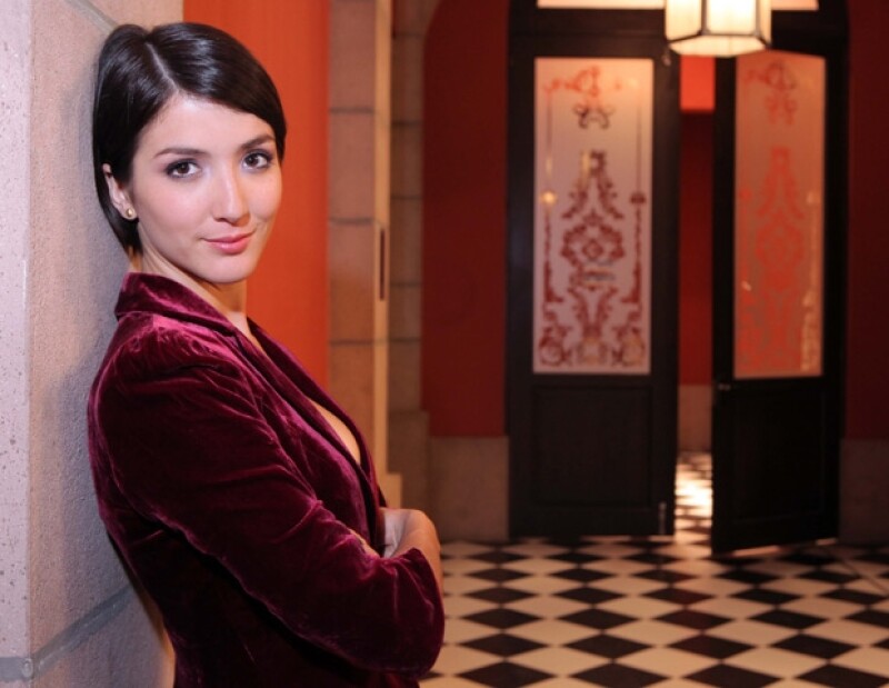 La protagonista de la serie Infames dio estar muy contenta en su nueva faceta de mujer casada.