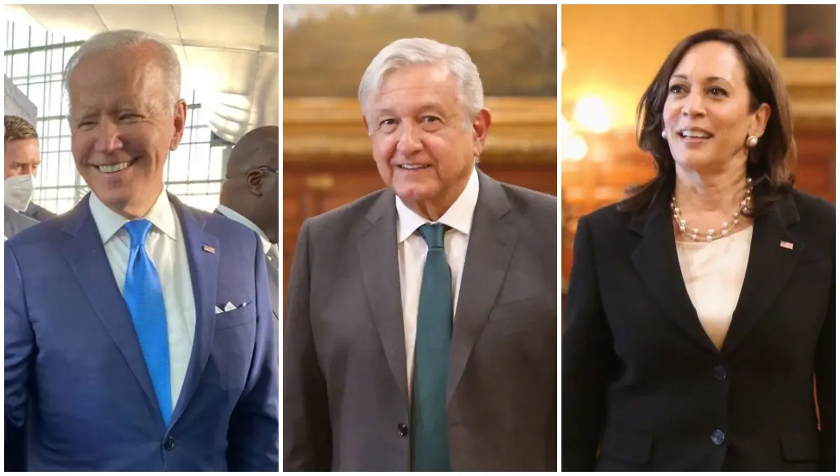 Reunión AMLO Biden Kamala Harris
