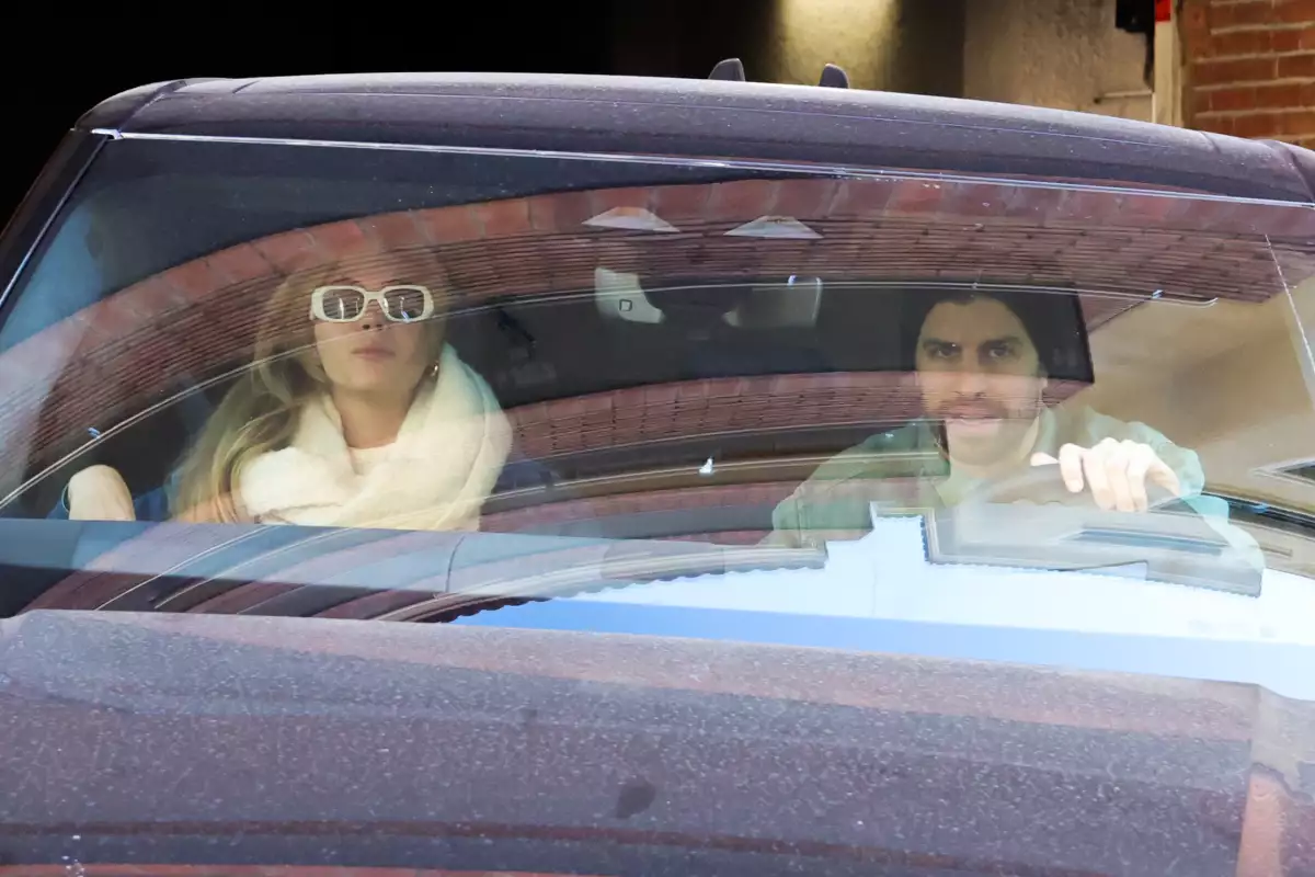 Clara Chía y Gerard Piqué