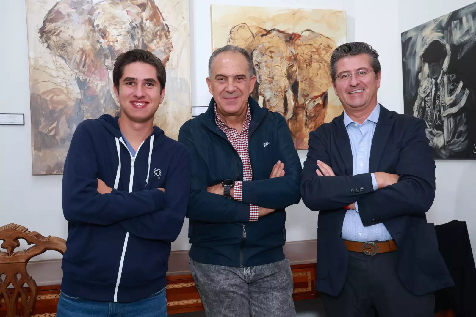 Alonso Calvo , José Pérez  y Luis Calvo 