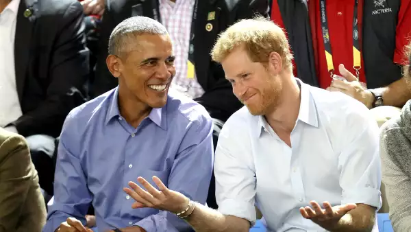 Barack Obama, príncipe Harry