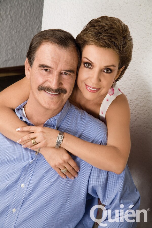 Vicente Fox y Marta Sahagún.