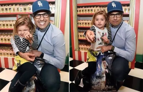 Elena demostró lo emocionada que estaba con su varita.