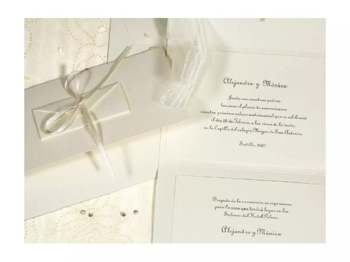 Es primordial que antes de elegir un  modelo de invitación establezcan el concepto, tema o personalidad que le quieran dar a su boda.