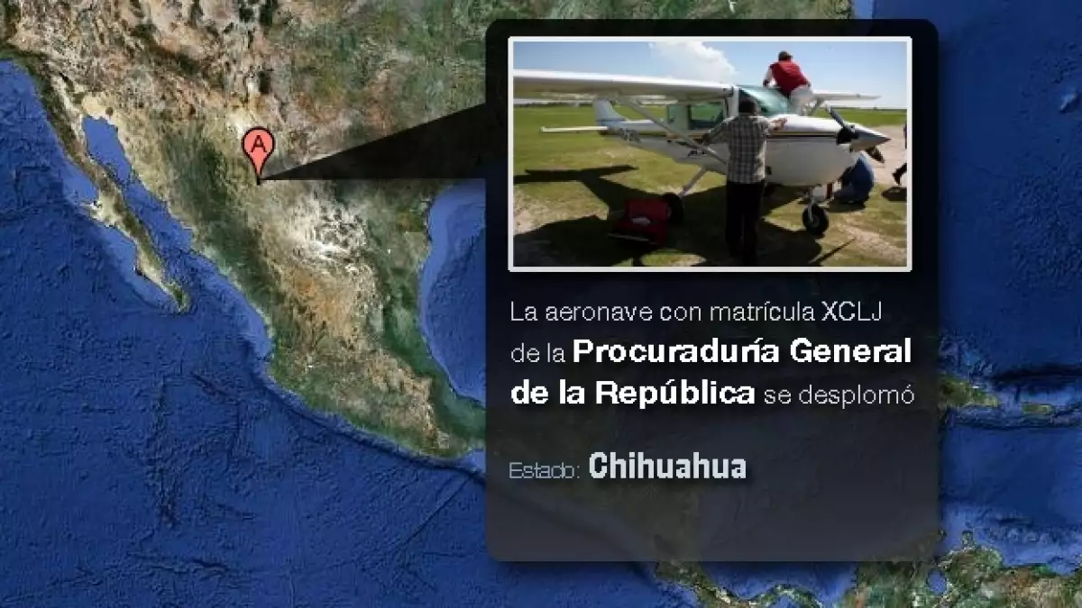 Accidente de avioneta de PGR