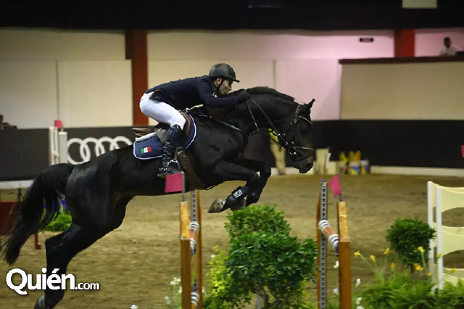 Andrés Azcárraga con Contendros