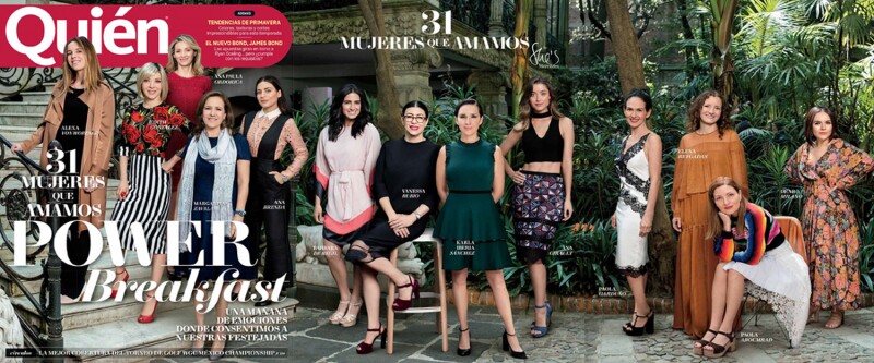 Portada: El desayuno con las 31 mujeres que amamos