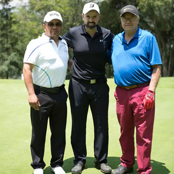 Gerardo Gómez, Juan Basurto y Antonio Basurto
