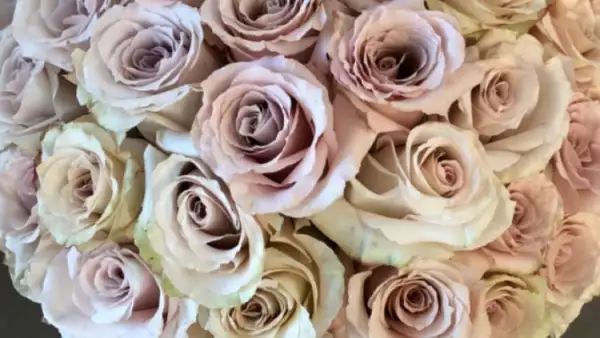 Kim Kardashian recibió decenas de flores por su cumple 37