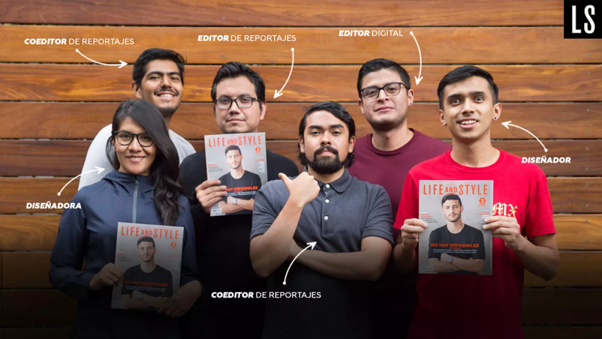 Parte del equipo de Life and Style
