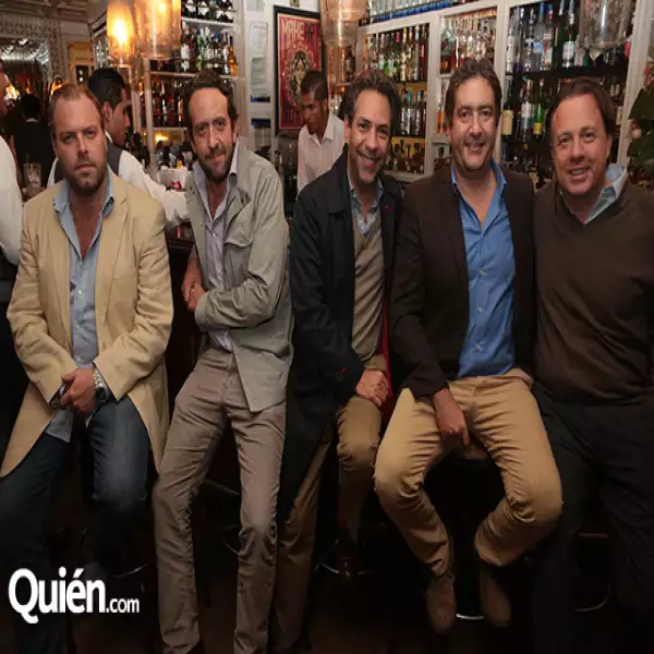 Aurelien Julou, Rogelio Enríquez, Eduardo Balcarcel, Jerónimo Enríquez, Felipe Williamson