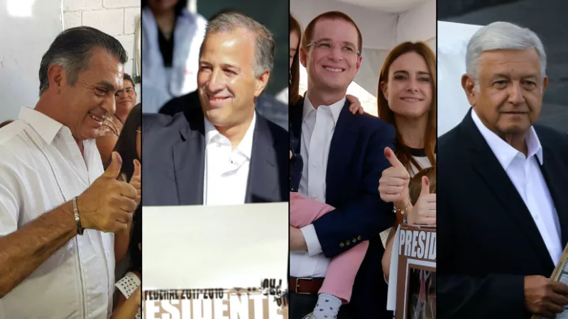 Los expresidenciables