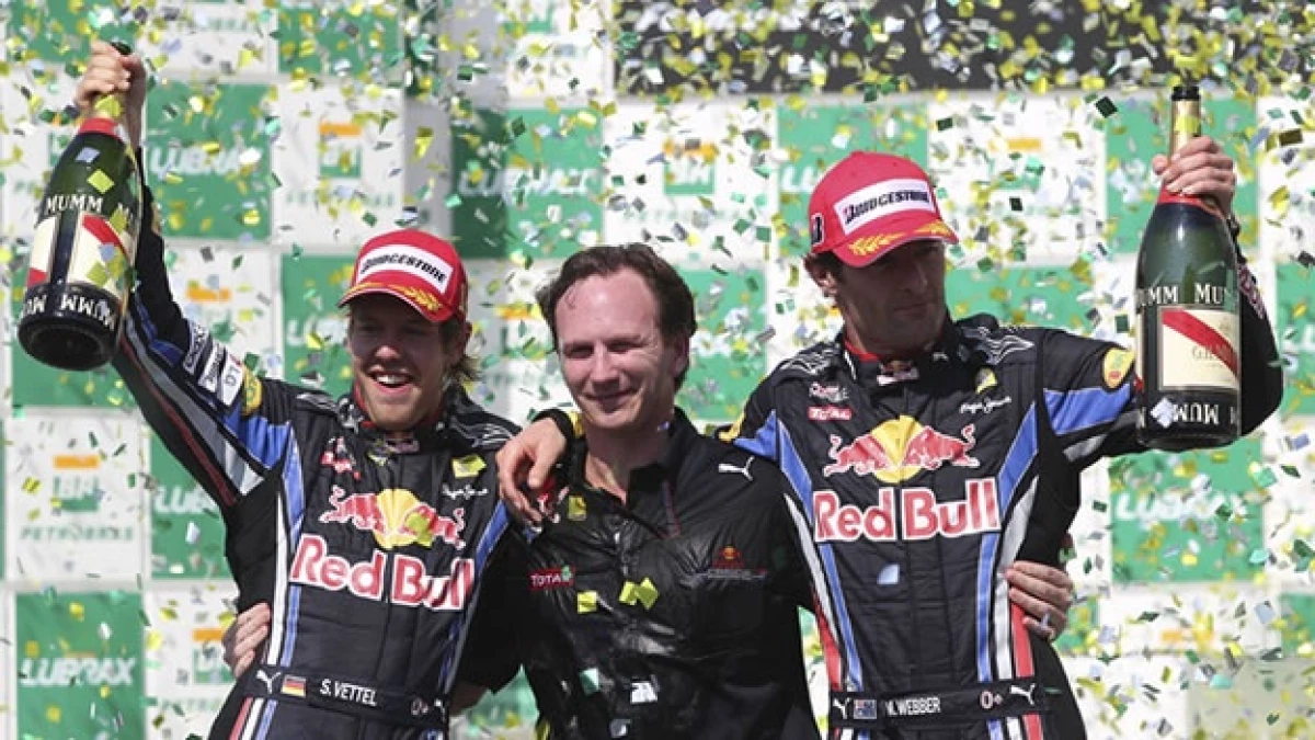 sebastian vettel Mark Webber