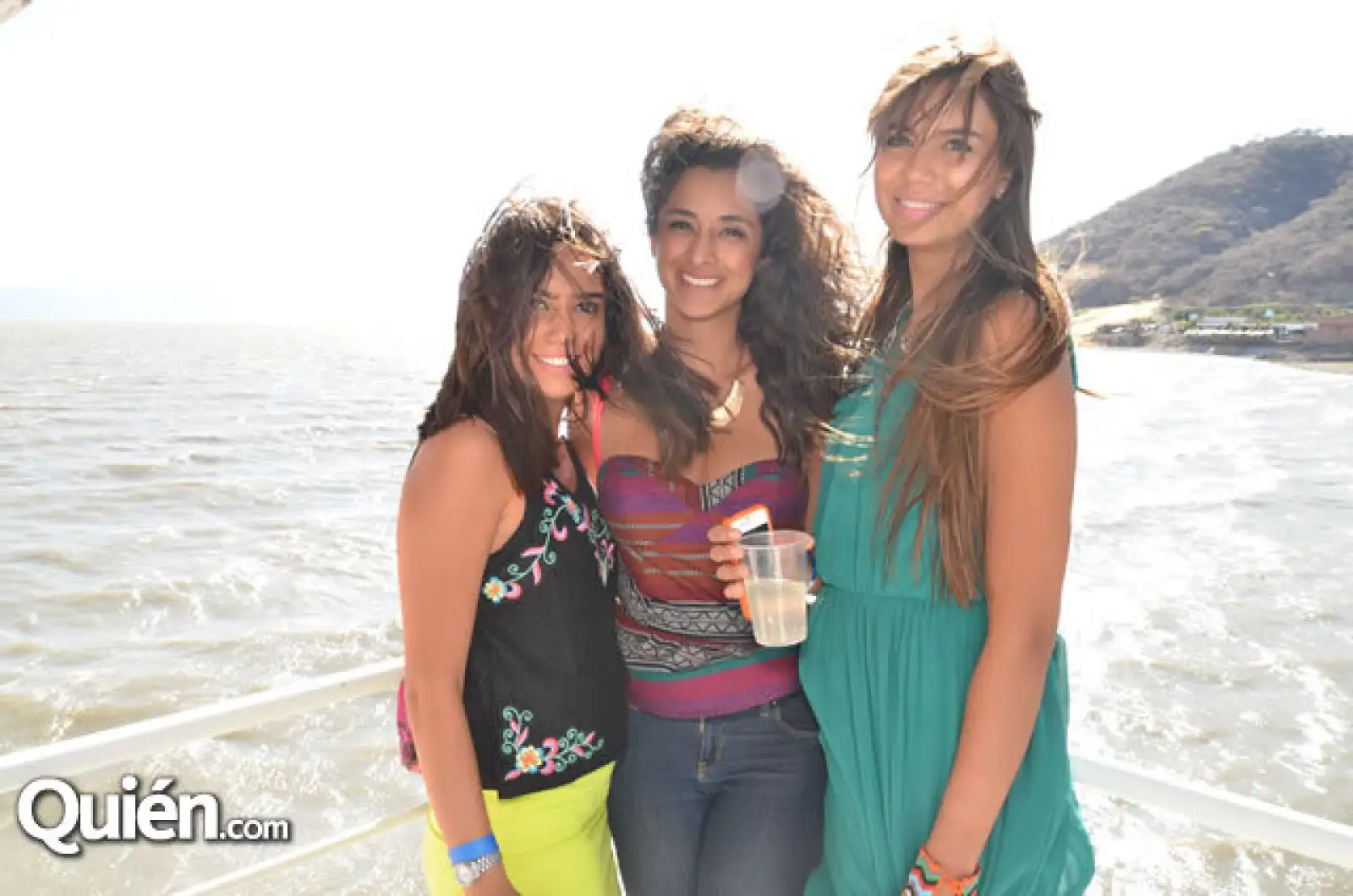 Sarah Alafandi, Estefania Caran y Brenda Arceo