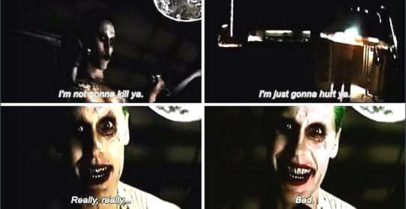 Imágenes del trailer de Suicide Squad con Jared Leto como The Joker.