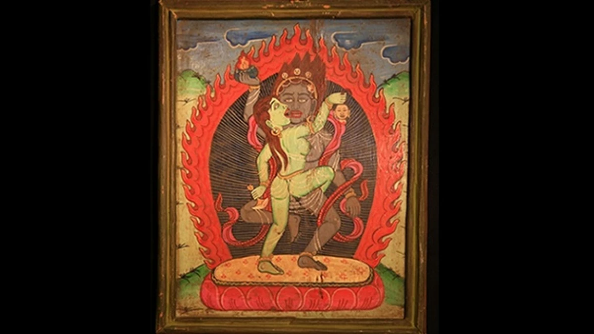 arte museo hindu erotico