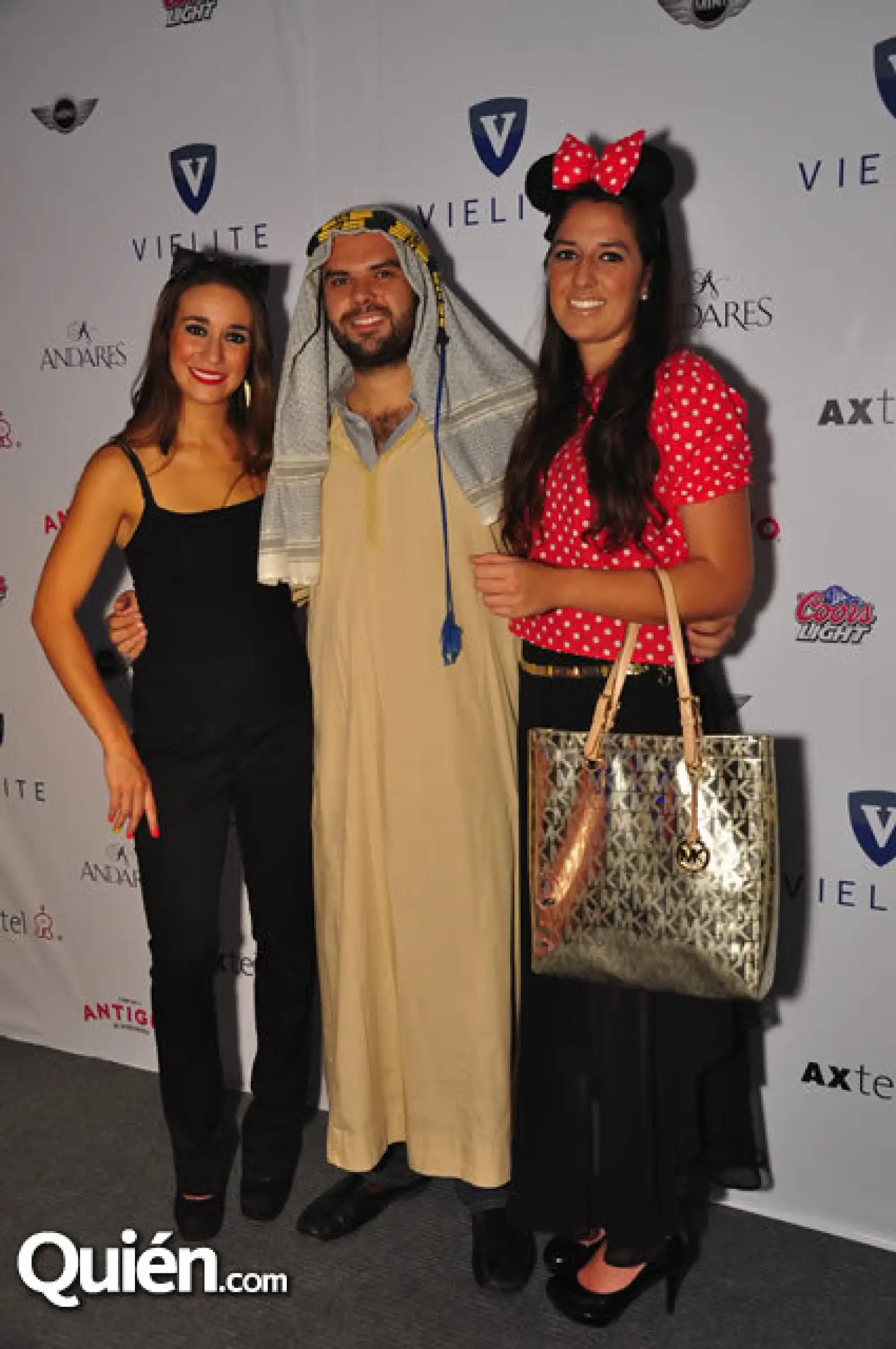 Ale Gudiño, Claudio de Angelis y Yara de Angelis