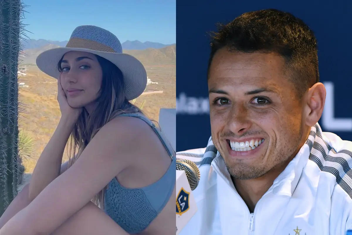 Nicole McPherson y Chicharito Hernández