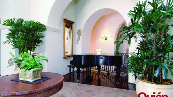 Recibidor de la casa de Hilary Duff