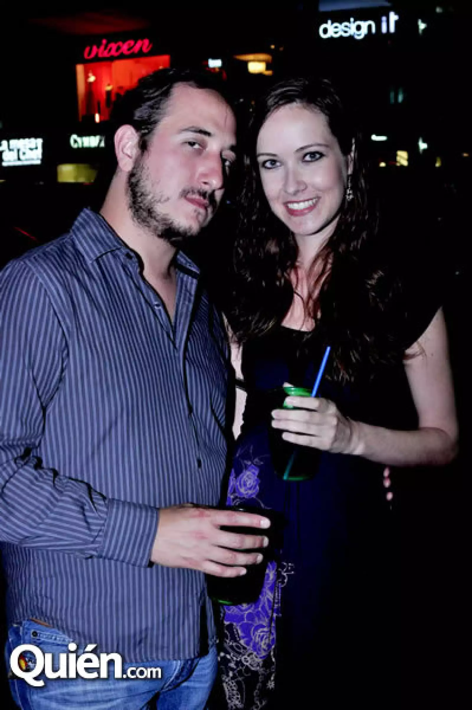 Fer Salinas y Sandra Garza