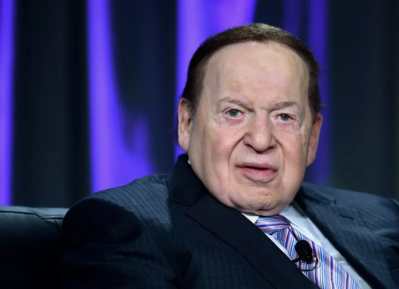 Sheldon Adelson Speaks At Global Gaming Expo In Las Vegas