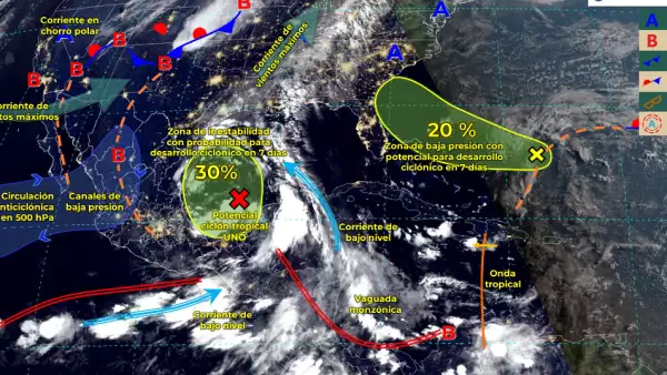 ciclon trayectoria en vivo