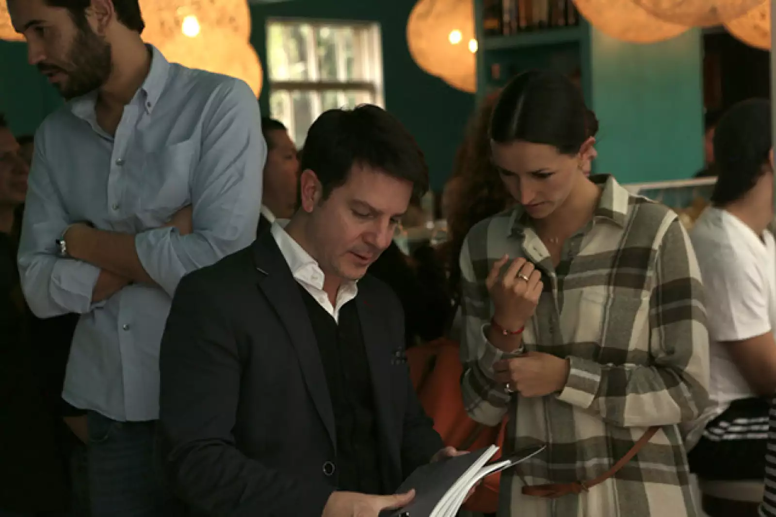 Rodrigo Garagarza y Tania Maza