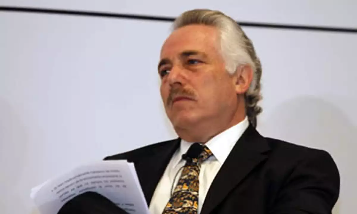 El director general de Nafin, Jacques Rogozinski, dijo que la institución busca promover la inclusión financiera. (Foto: Ana Blumenkron)